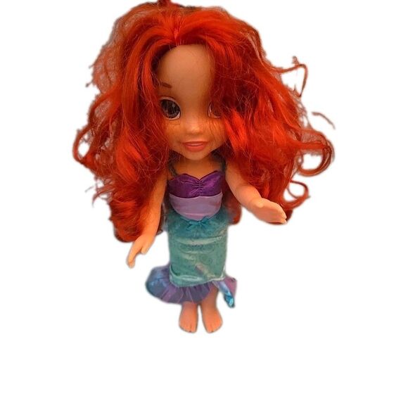 Disney Little Mermaid Doll 14 in My First Princess Ariel Toddler Doll Red Hair - Picture 1 of 7